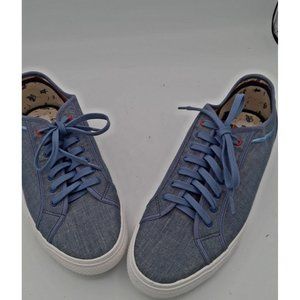 Ben Sherman Men's Canvas Denim Shoes Size 8